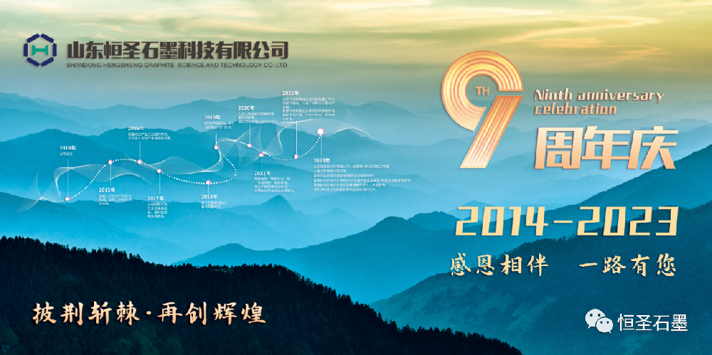 初心不改 乘胜逐北 征战高速发展新征程——热烈庆祝山东恒圣石墨科技有限公司成立九周年